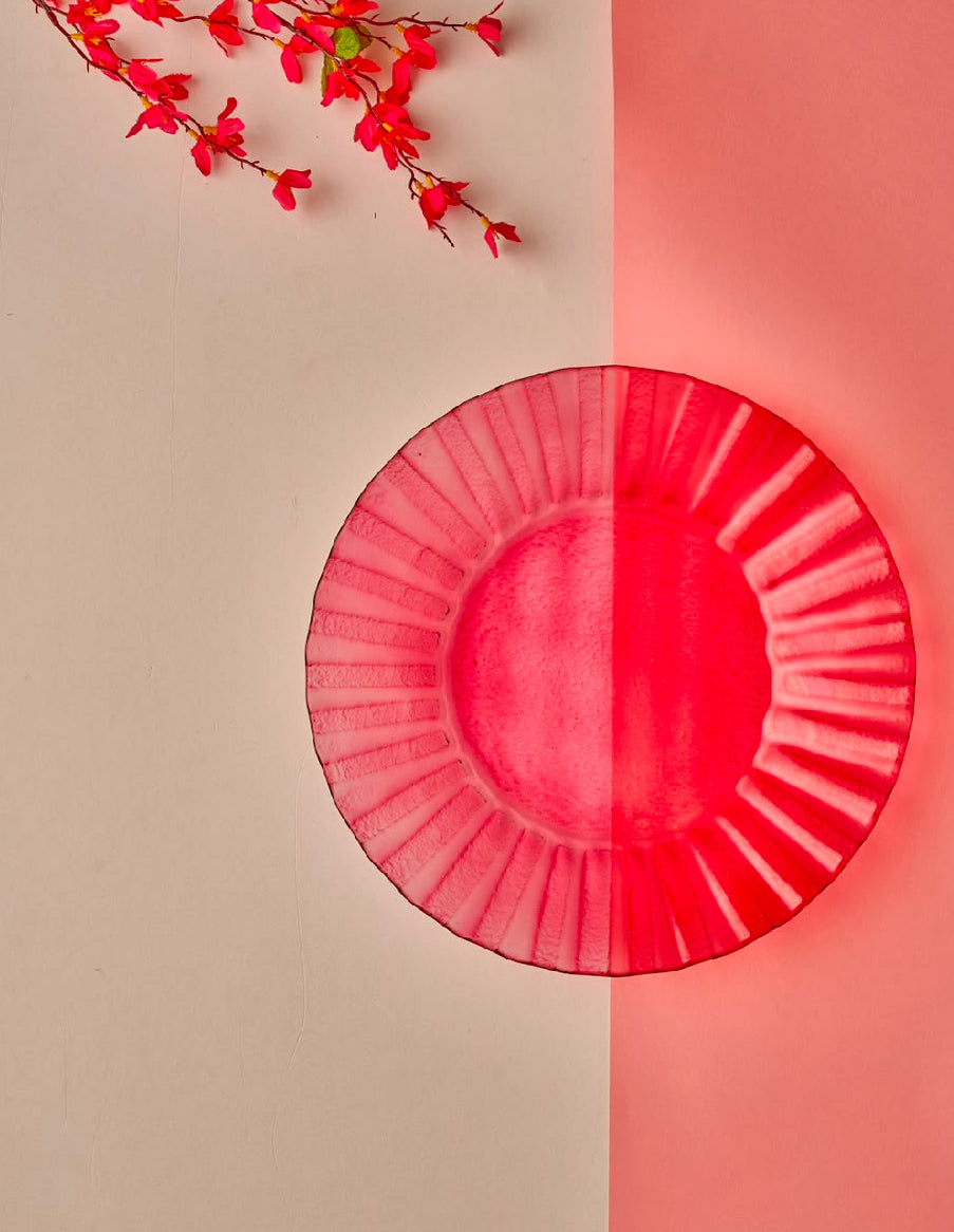 Pink Serving Bowl