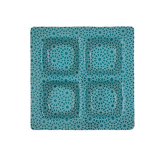 Arabesque Compartment Turquoise